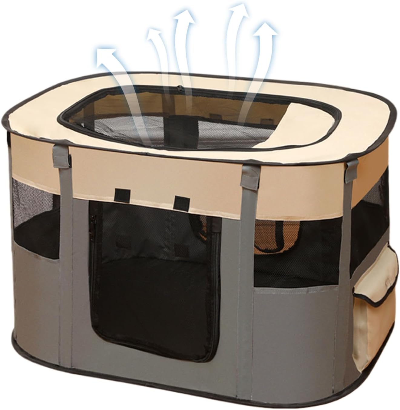 Cat Playpen | Folding Breathable Pet Supplies - Indoor Cat Bed Tent Dog Enclosure | for Small Medium Large Outdoor Home Apartment Balcony Travel Playing Sleeping