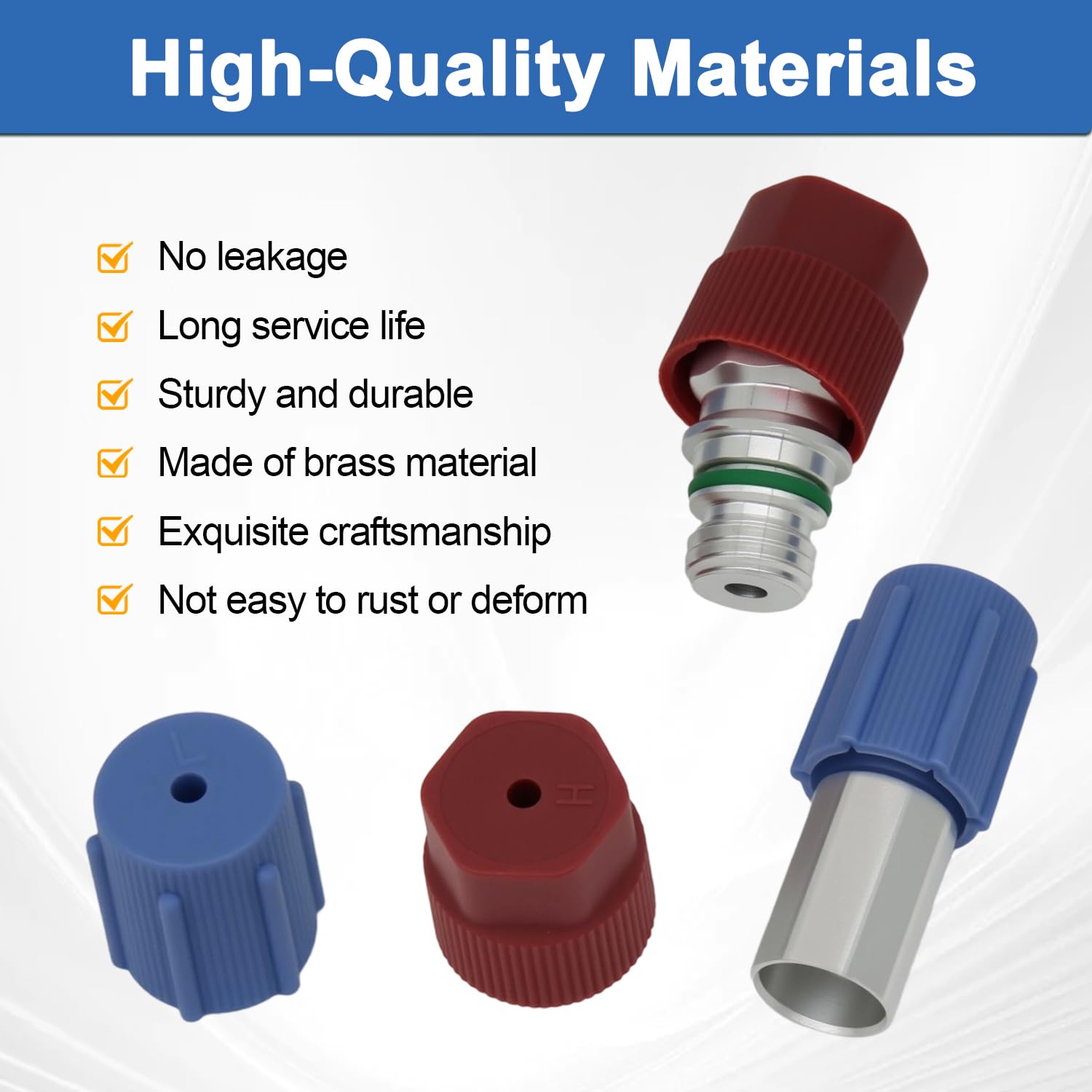 Kit Nucleo Valvola Aria Condizionata, Sistema di Refrigerazione A/C R12 e R134a Nucleo Valvola AC Service Port Tappo di Tenuta A/C Strumento di Rimozione Nucleo Valvolas Service Valves