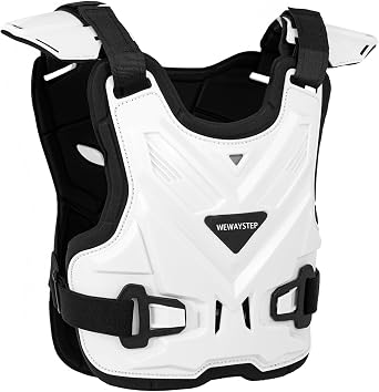 Motorcycle Armor Vest Chest Back Protector Gear, Motocross Body Guard Vest for Men Dirt Bike Mountain Bike Off-Road