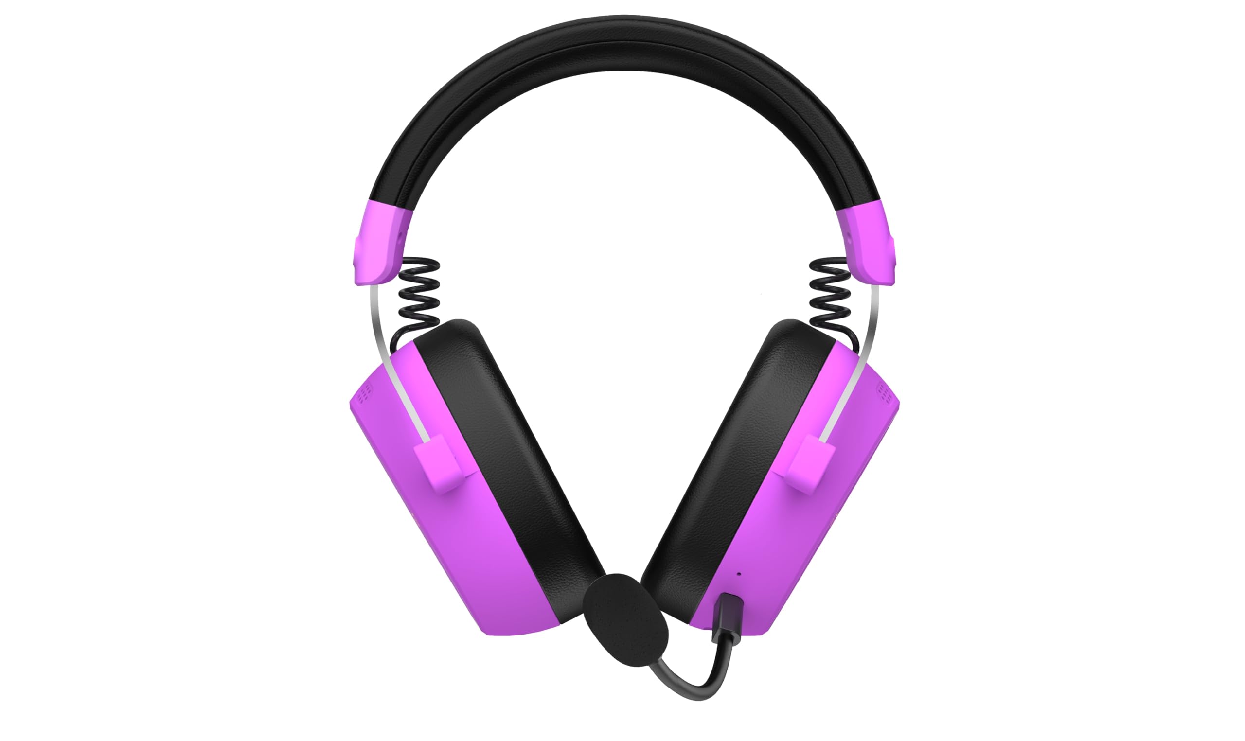 HATOR Hypergang 3 - Auriculares inalámbricos para videojuegos, audio Hi-Res, Híbrido ANC, batería 45h, audio espacial, Bluetooth y 2,4 GHz, micrófono extraíble, RGB, seguimiento de cabeza, aplicación