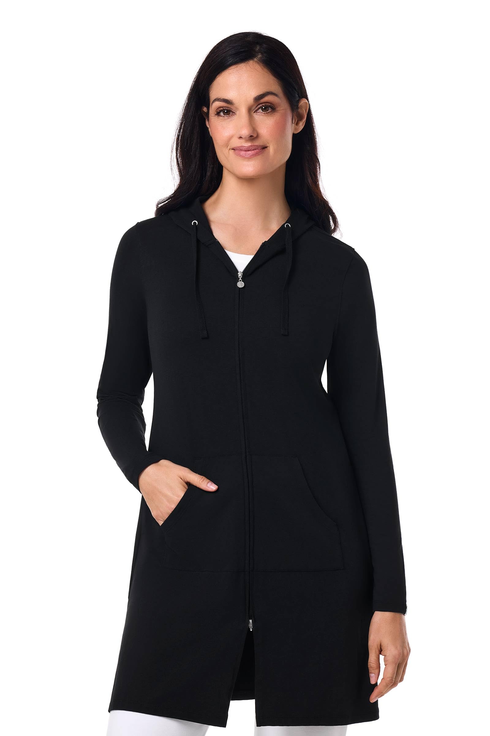 Coolibar Long Zip-Up Hoodie
