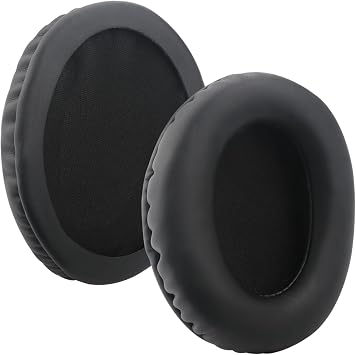 Hyper X Cloud Alpha Cooling Gel Ear Pads,Hyper X Cloud 2 Ear Cushions for Hyper X Stinger/Cloud Flight/Cloud II/Cloud Alpha Wireless/Cloud Core/Mix/Pro Headsets,Ear Muffs Earpads Black-Leather