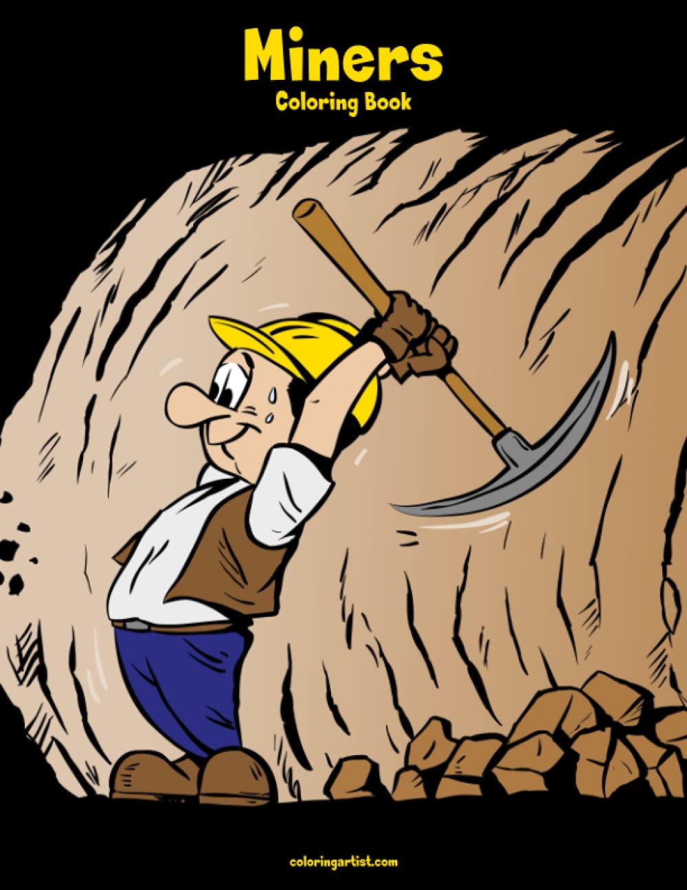 Miners Coloring Book 1: Volume 1