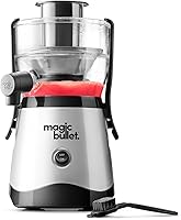 Vista 2 de Magic Bullet® Mini Exprimidor, Ahorro de Espacio en la Encimera, Canal de Alimentación de 2 Pulgadas para Frutas y Verduras, 400W, Diseño Compacto