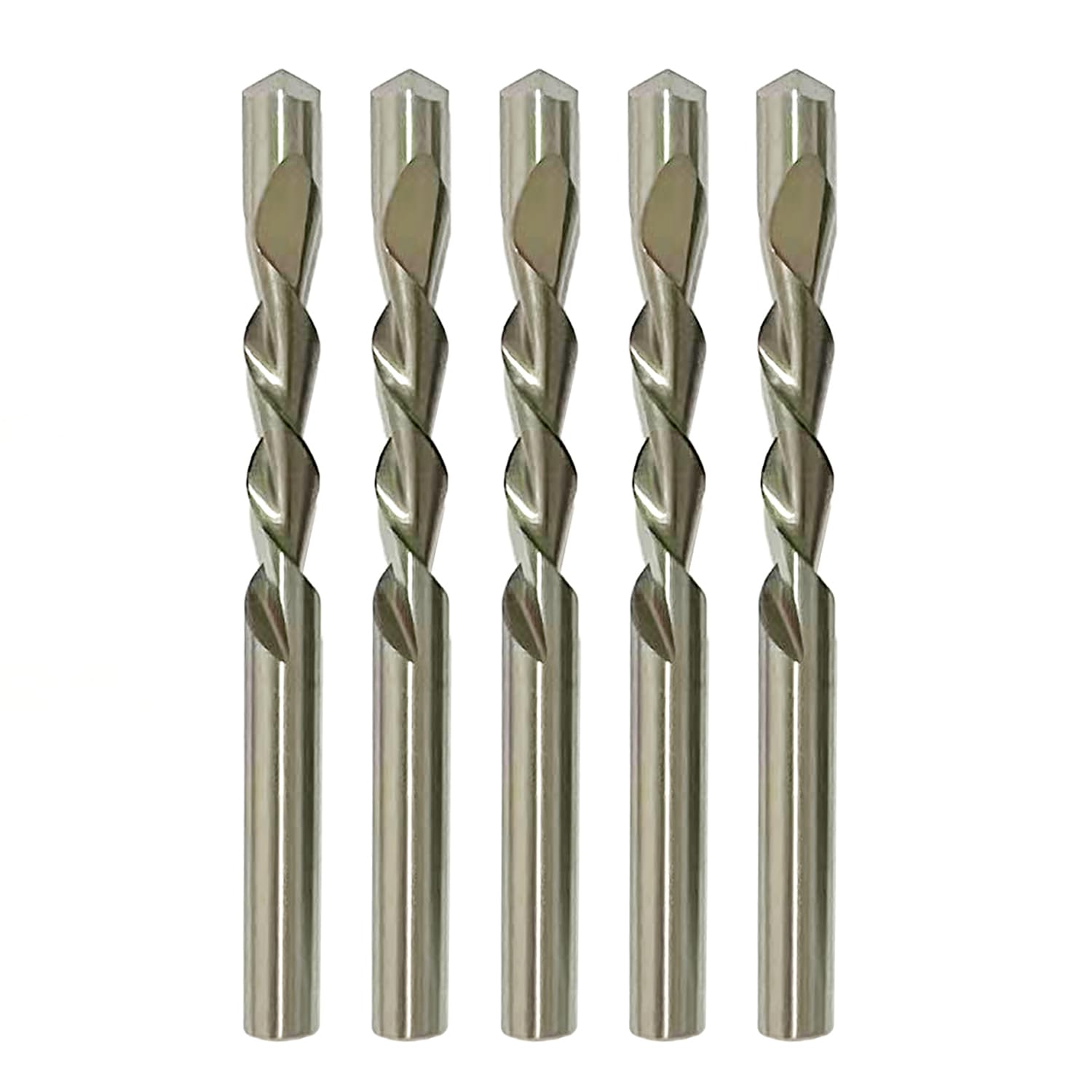 12 Pieces 1/4 Inch Drywall Cutting Tools Guide Point Cutting Bits,HSS65(M2) Materials Drill Bits, Cutting Drywall, Used for with Spiral Saw and Power Tools