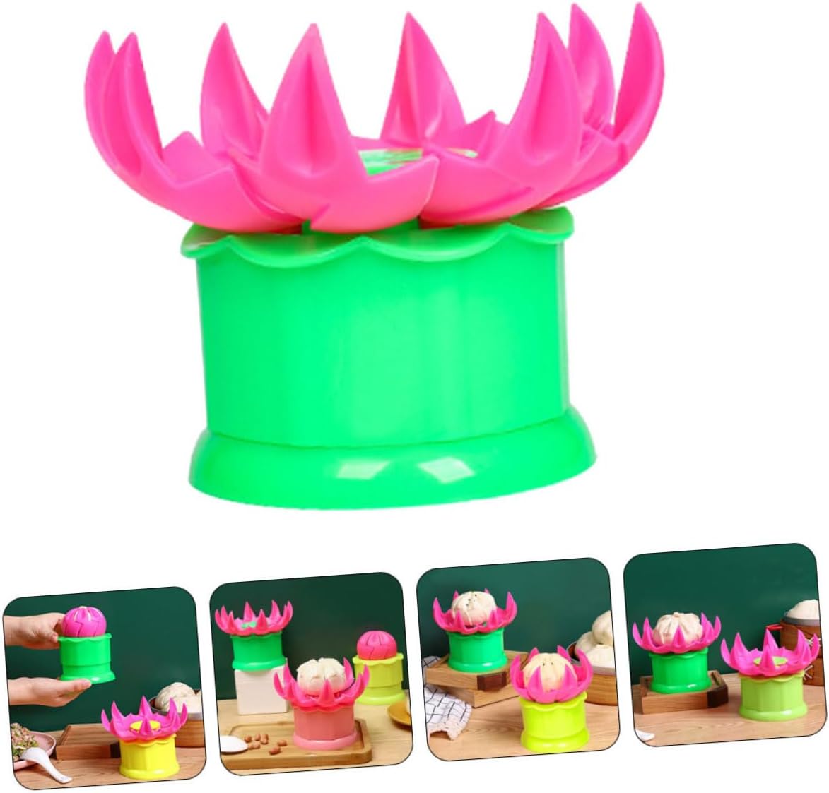 Plastic Baozi Maker for Steam Bun Making Chinese Dim Sum Diy Cooking Supplies Random Color