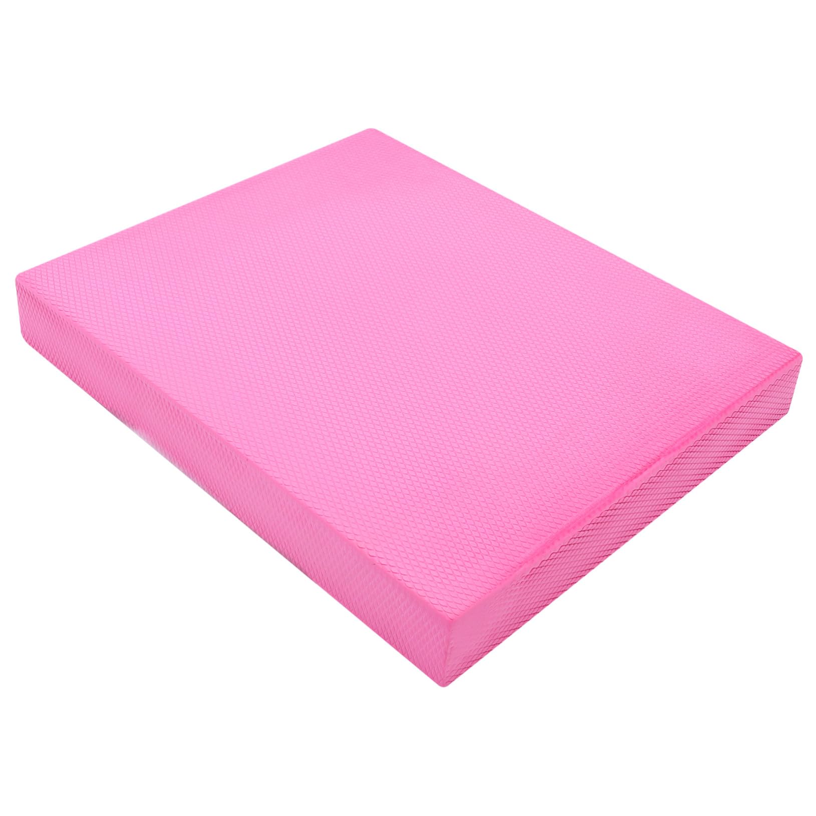 Gatuida Cuscino Balance in Tpe Antiscivolo Rosa per Riabilitazione Fisica e Allenamento a Casa, Comfort a Piedi Nudi, Forma Ovale per Stabilità e Supporto Articolare
