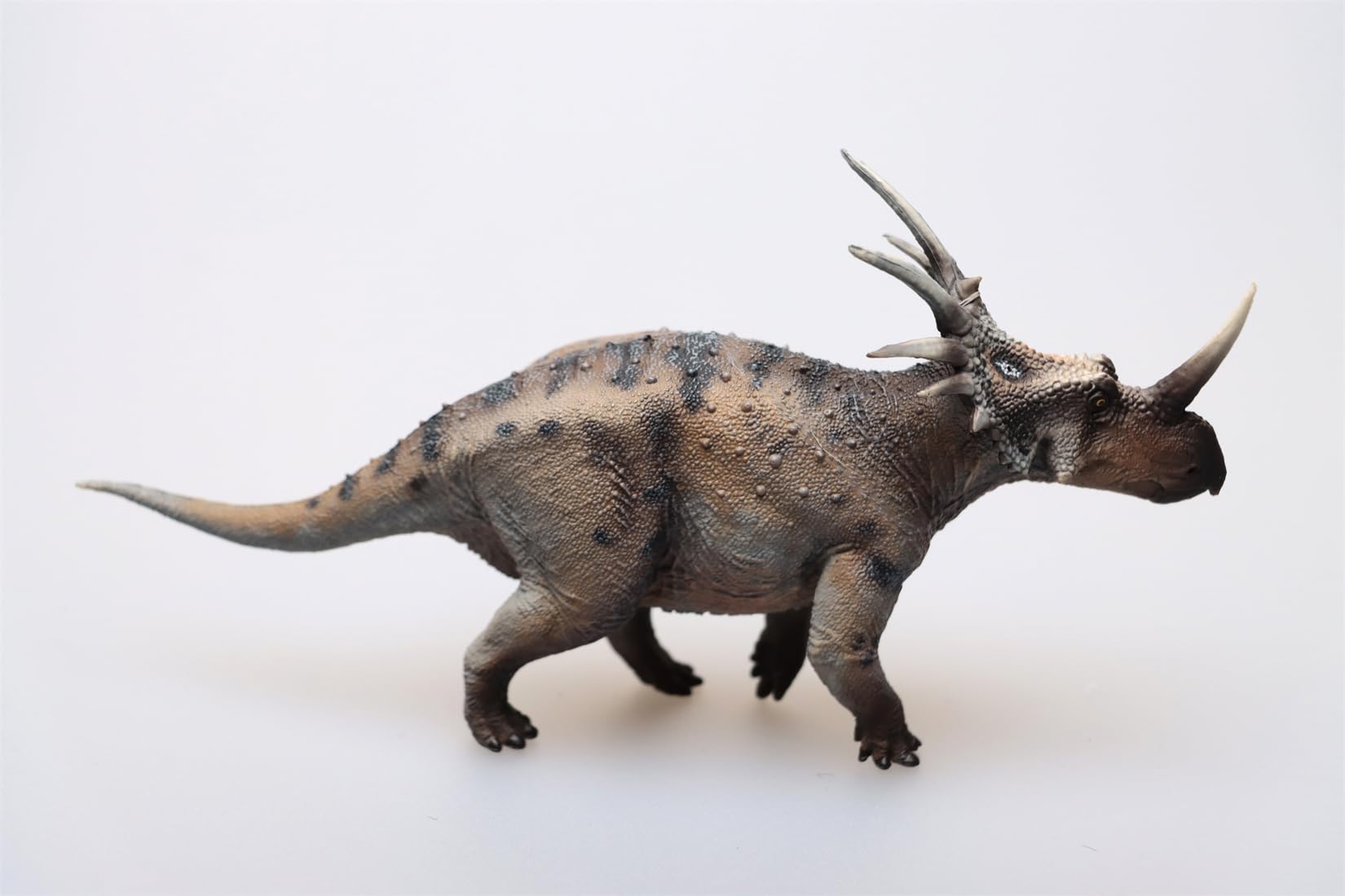 AMITD HLG Studio - Statuetta di dinosauro in scala 1:35, da collezione, decorazione per la casa, regalo (marrone)