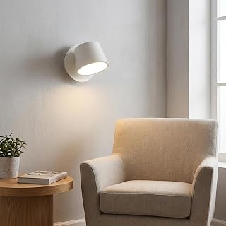 BARCELONA LED KOP LED Wandleuchte 6W Weiß Schwenkbar 2700K