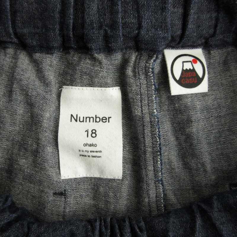 【新品未使用】Number 18 　オハコ　デニムパンツ Fサイズ 新品未使用】Number 18 オハコ デニムパンツ Fサイズ - メルカリ