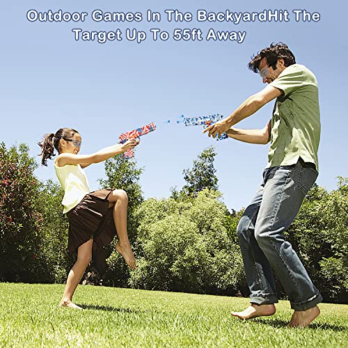 Splat Gun Pistol - Manual Gel Gun Pistol With 10000 Gel Balls,Splatter Ball Gun For Backyard And Outdoor Activities,Team Game Gift For Boys And Girls Ages 8+ #TOP6