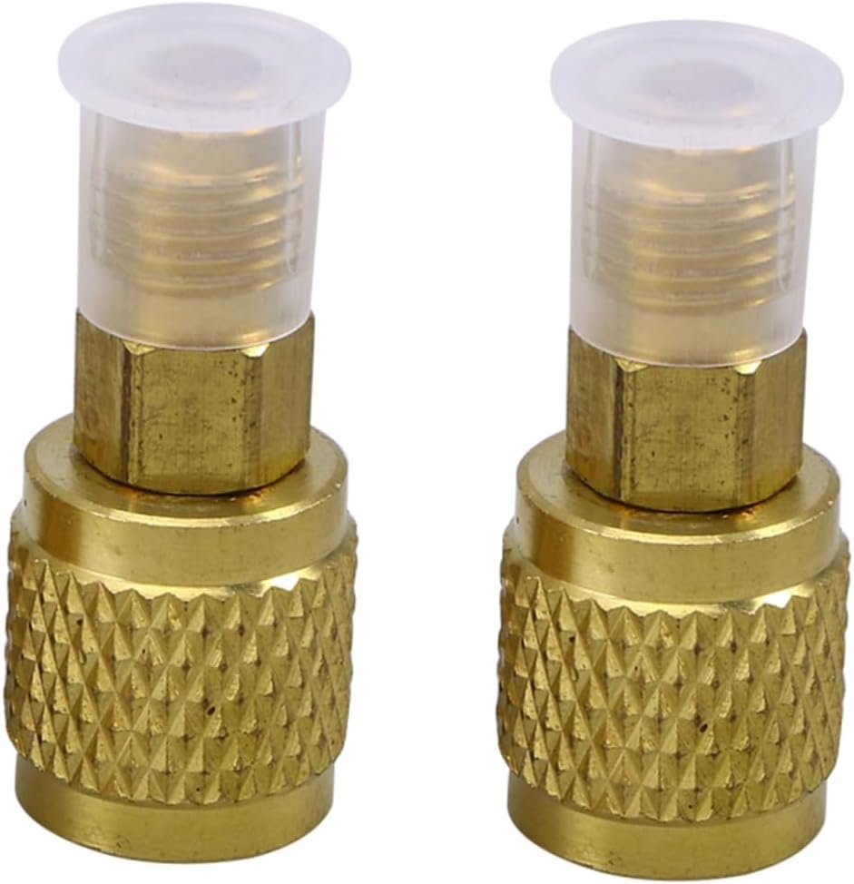 Kit adaptador de aire acondicionado automotriz 2 piezas miniatura 1
