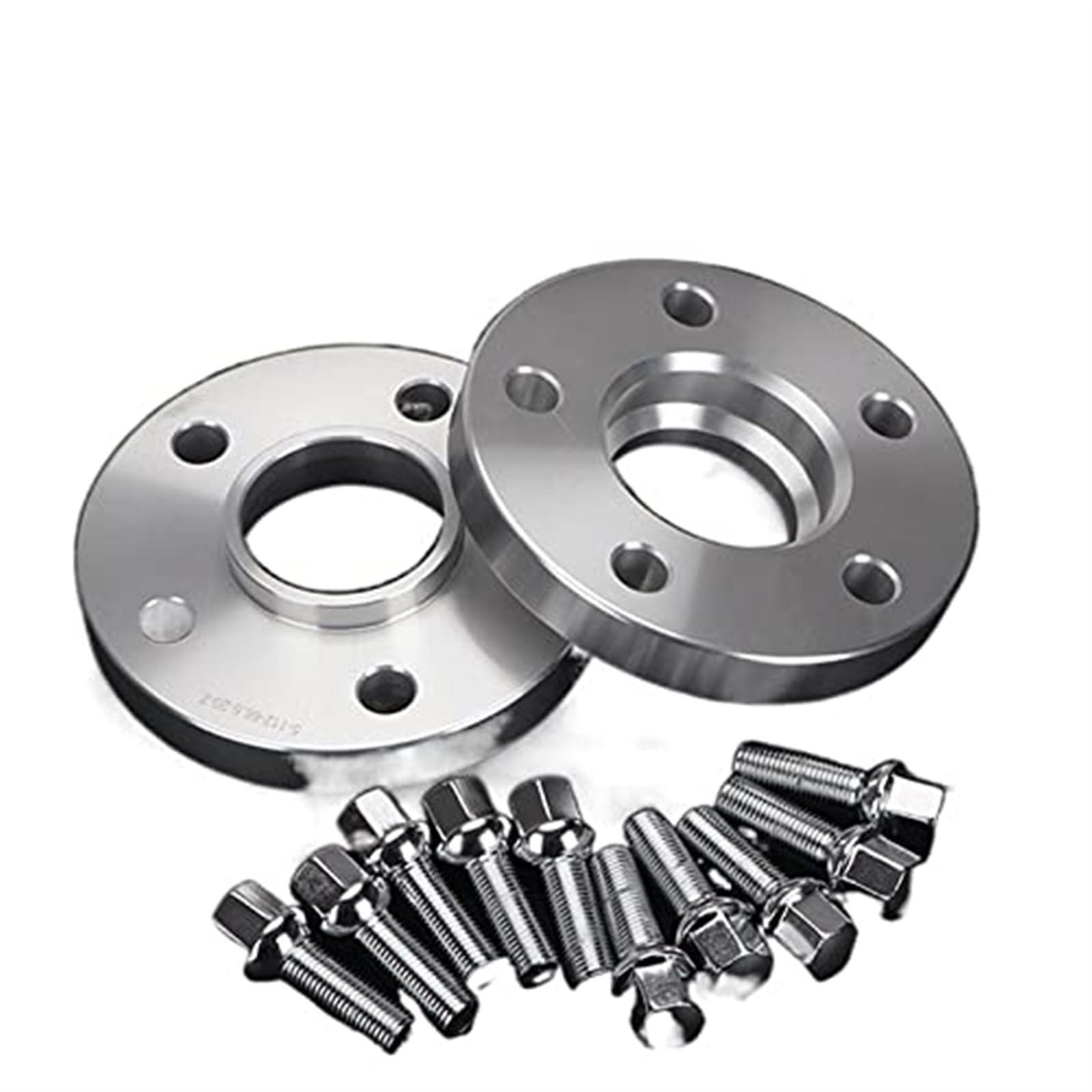 2 sztuki 12/15/20mm PCD 5x112 CB 66.5 kute dystanse kół, do, Q5 Dystanse kół dla stabilności pojazdu(Black 2PCS 20MM)