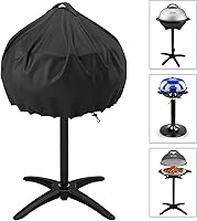 Vista 10 de Cubierta de parrilla de carbón para Cuisinart CCG190RB, cubierta redonda de parrilla de carbón portátil para Weber Smokey Joe 14, cubierta