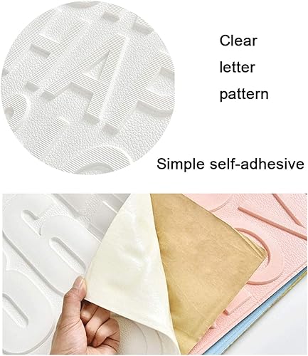 Miniatura 5 de GIUIN Foam Brick Wall Panels 3D Thicken Foam Wallpaper for Living Room Bedroom Soundproof Stereo Wallpaper Tiles Waterproof Anti-Collision