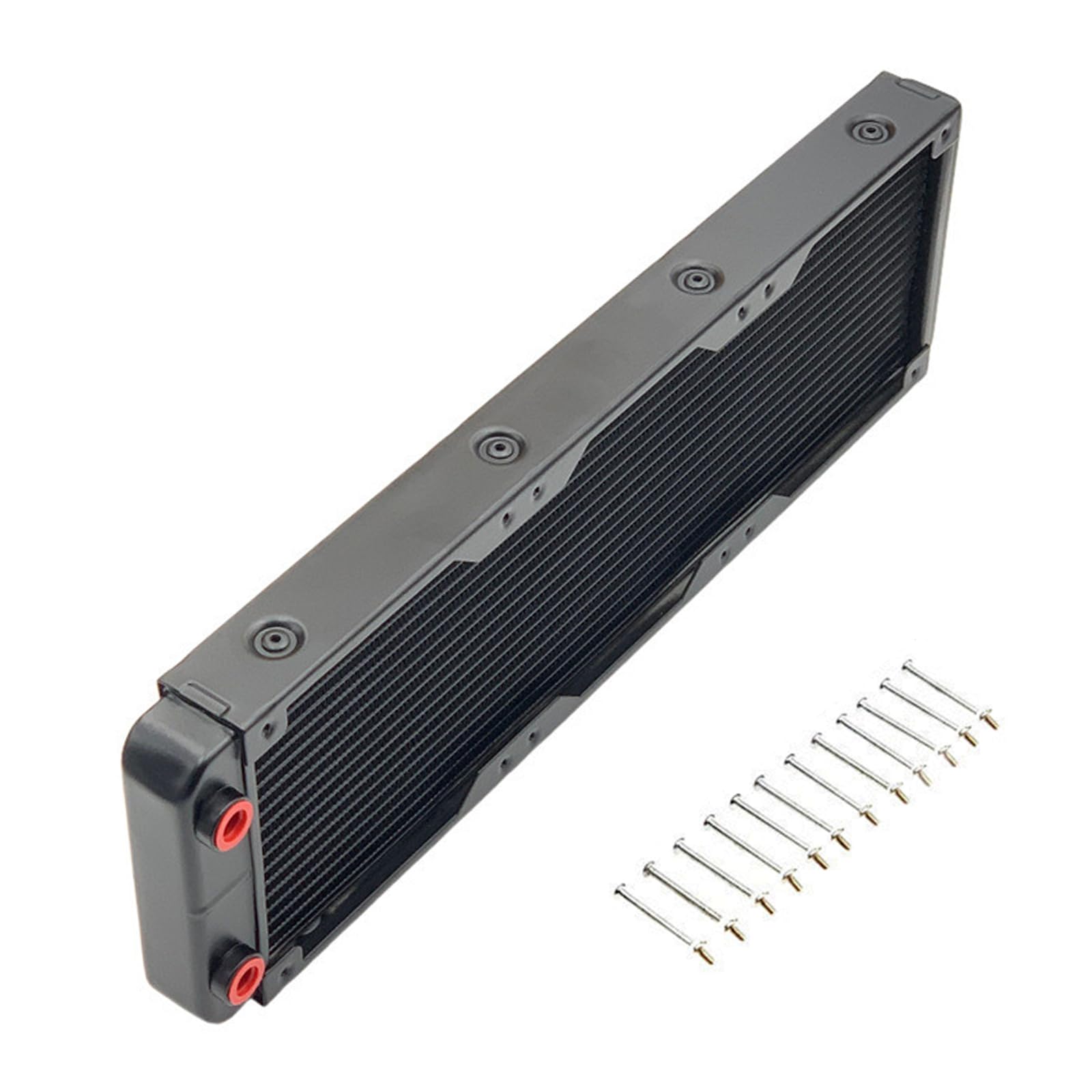 Efficienza 18 Canali Alluminio Liquido Raffreddamento Radiatore Scambiatore di Calore in Alluminio Radiatore Scambiatore di Calore per Gaming
