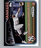 2024 Topps (From Team Set) New York Yankees #NYY-14 Oswald Peraza New York Yankees MLB Baseball Trading Card
