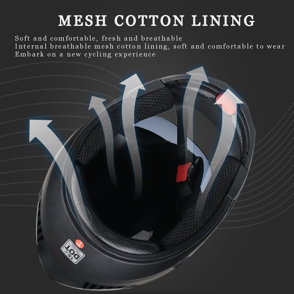Casco Moto Integrato Modulare Bluetooth, Casco Integrale Uomini E Donne con Doppia Visiera Caschi Modulari Apribile Adulti Flip Full Face ECE Certification Casco da Motociclista