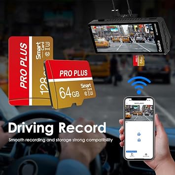 Micro SD Card Mini SD Card Class10 Memory 32GB 64G 128G 256G Extreme Pro High Speed Write Super Compatibility Phone Camera Meomory Card (32, GB)