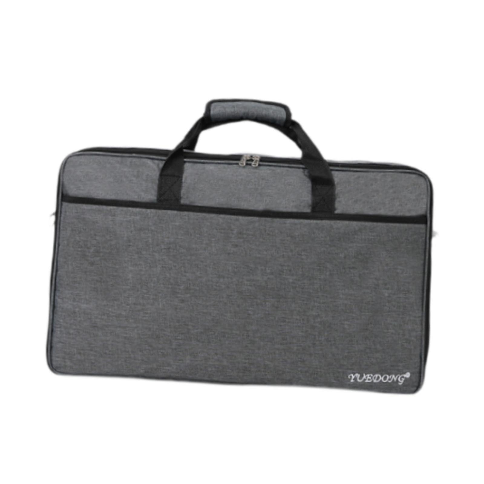 Garende Guitar Pedal Board Case Crossbody Bag Portable Multifunction Water Resistant Pedalboard Zipper Pouch Carry Case for Stage, 52x32x12.5cm