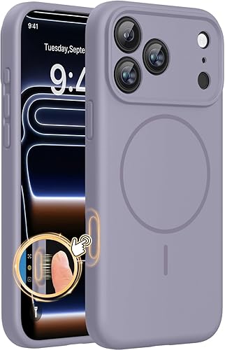 Miniatura 15 de Miracase - Funda diseñada para iPhone 11 con protector de pantalla, funda de goma de silicona líquida, protección total contra caídas y a prueba