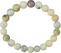 Vista 561 de Amazing Gemstone Pulsera de cristal para mujeres y hombres, pulsera de cristal curativo de protección, pulsera elástica con cuentas de piedras