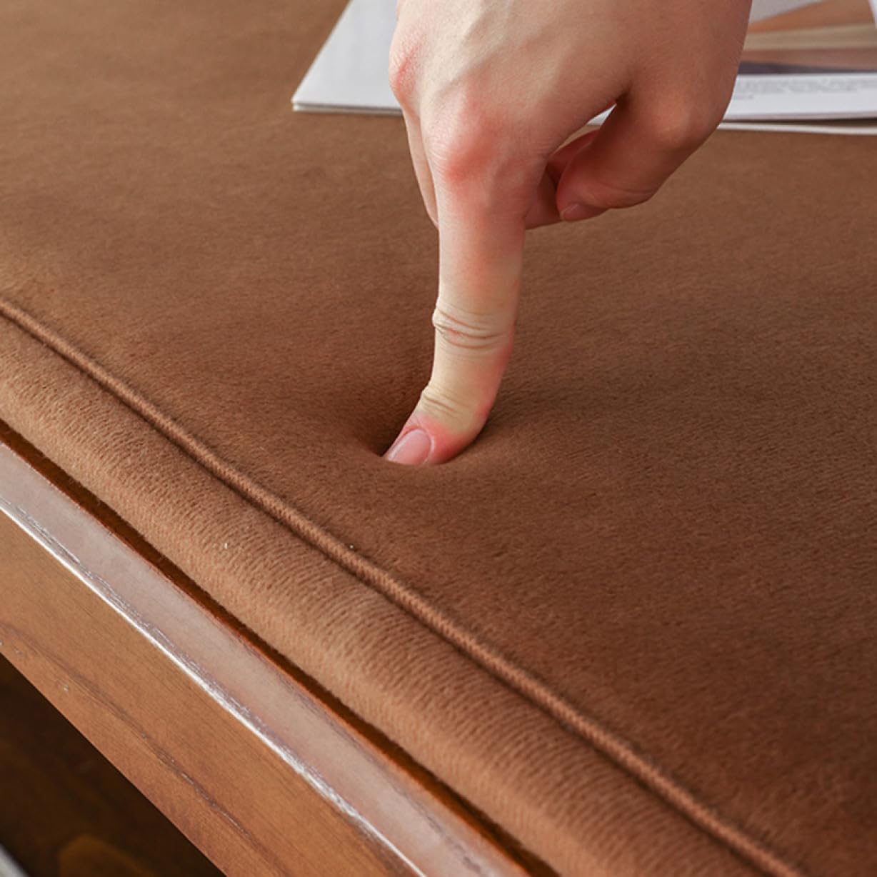 Amazon.co.jp: mongdodo ダイニング ベンチ シート クッション