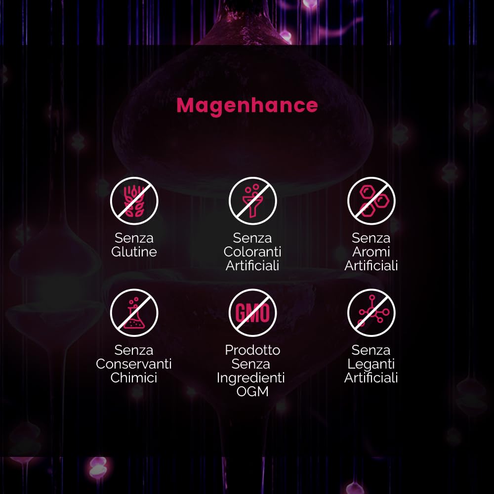 Magenhance Treonato Magtein®, Complesso Di Magnesio L Treonato Con Magnesio Glicinato E Taurato, 90 Capsule Di Intelligent Labs
