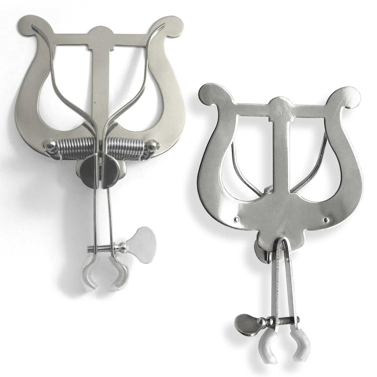 Lira Trompa Atriles de Marcha Soundman Lyra Lyre French Horn Trompas Niquel