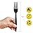 POSATE Disposable Forks, Plastic Forks, Pack of 100, Black, Disposable Utensils for Party Supply