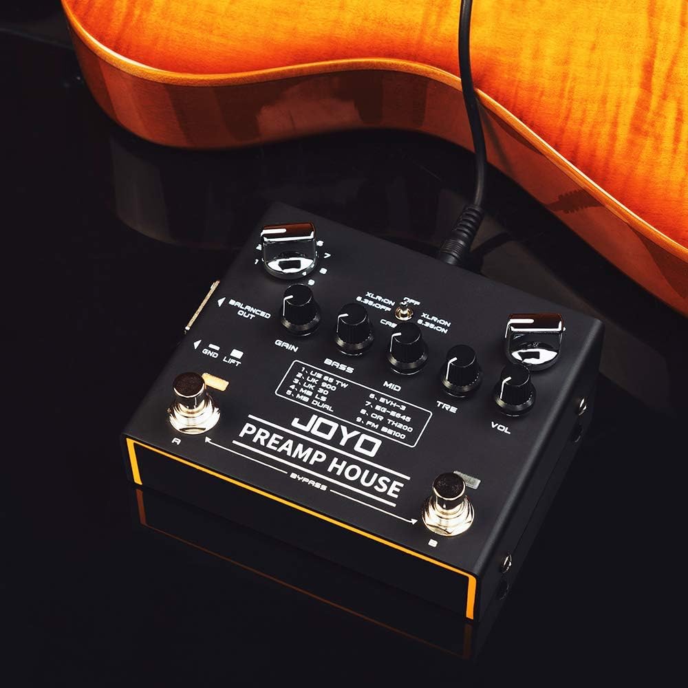 JOYO R-15 Dual Channel Cabinets Bundle with R-08 Power-Amp Simulator Pedal for Electric Guitar Effects Most Frequently Combination Budget