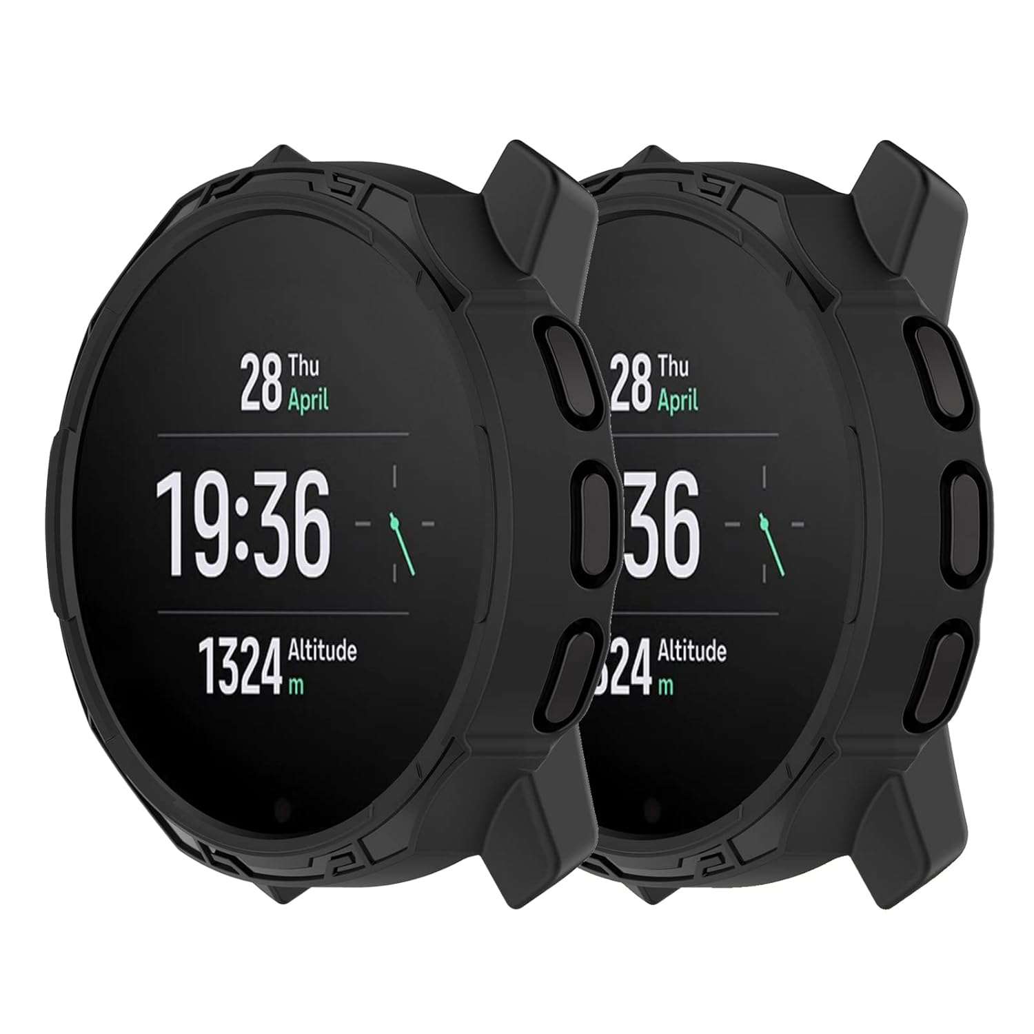 Compatible for SUUNTO 9 Peak 9 Peak Pro Case Protective Bumper Cover Case for Suunto 9 Peak Smart