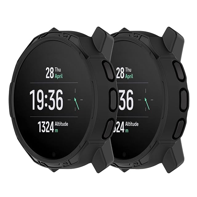 Compatible for SUUNTO 9 Peak 9 Peak Pro Case Protective Bumper Cover Case for Suunto 9 Peak Smart