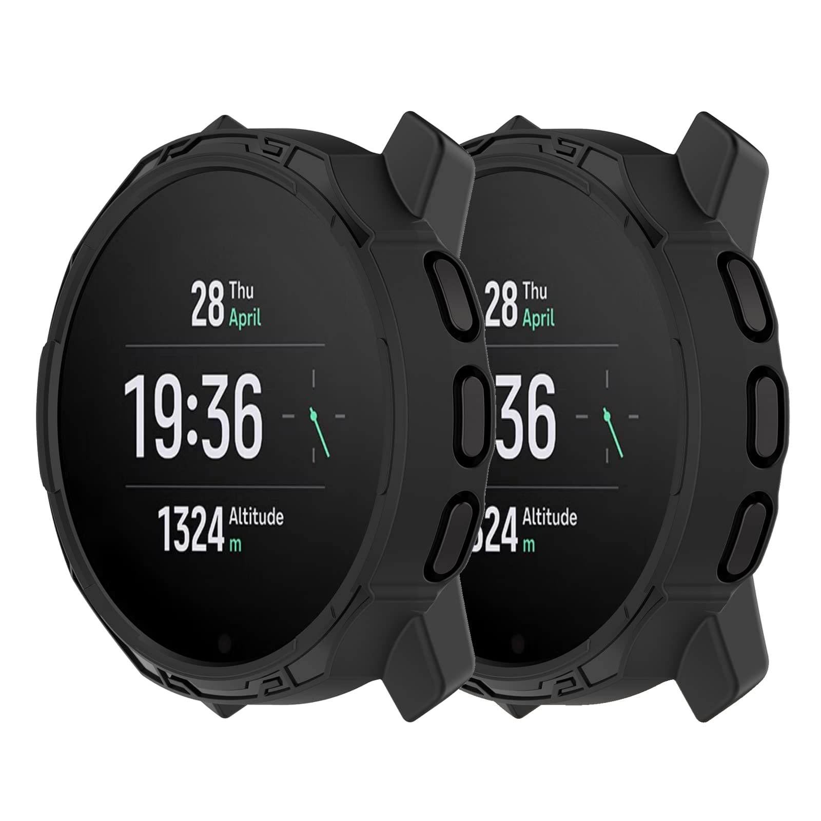 Compatible for SUUNTO 9 Peak 9 Peak Pro Case Protective Bumper Cover Case for Suunto 9 Peak Smart