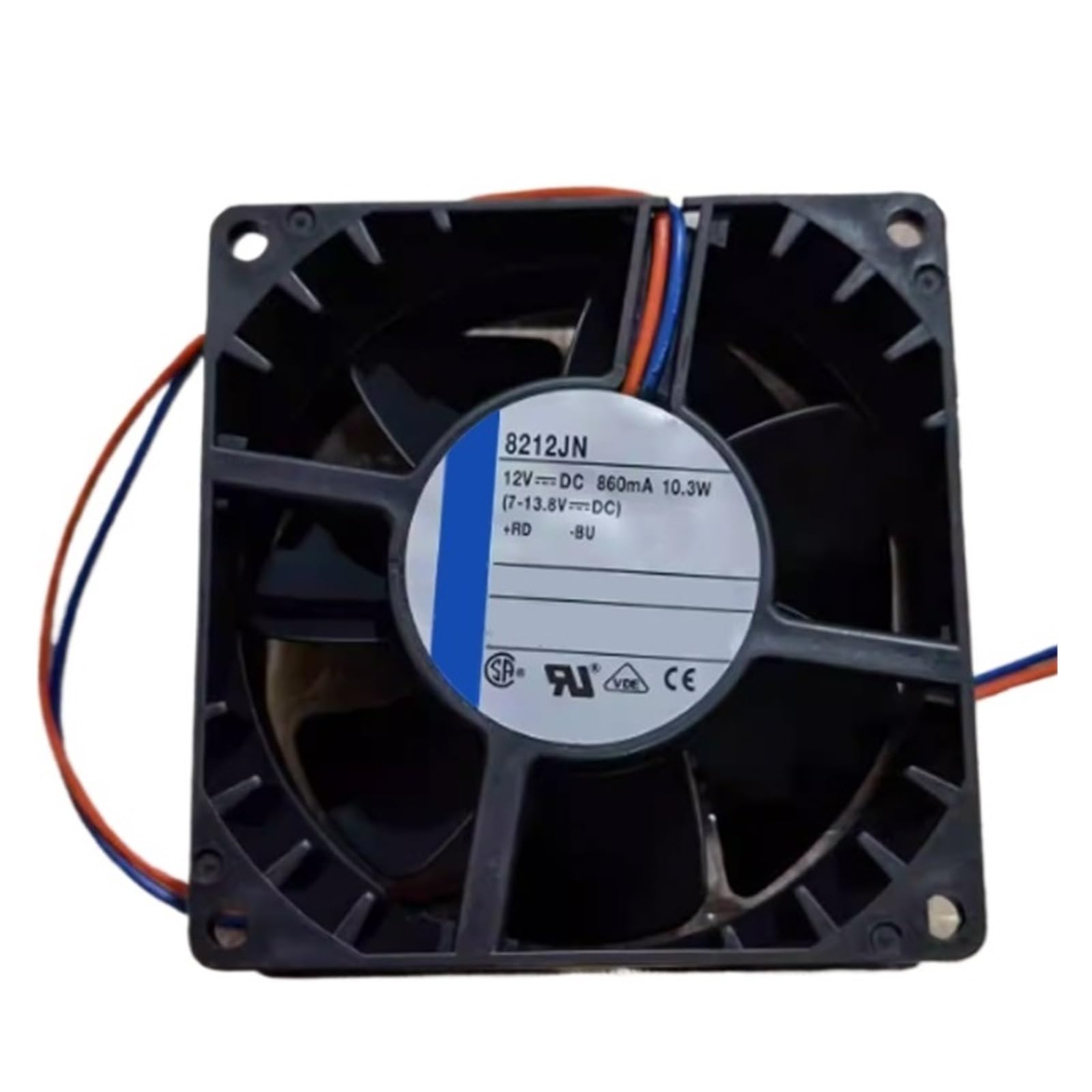 YMUGUEGH 80 x 8038 mm 8212JN 8038 12V 10.3W axil flow fan
