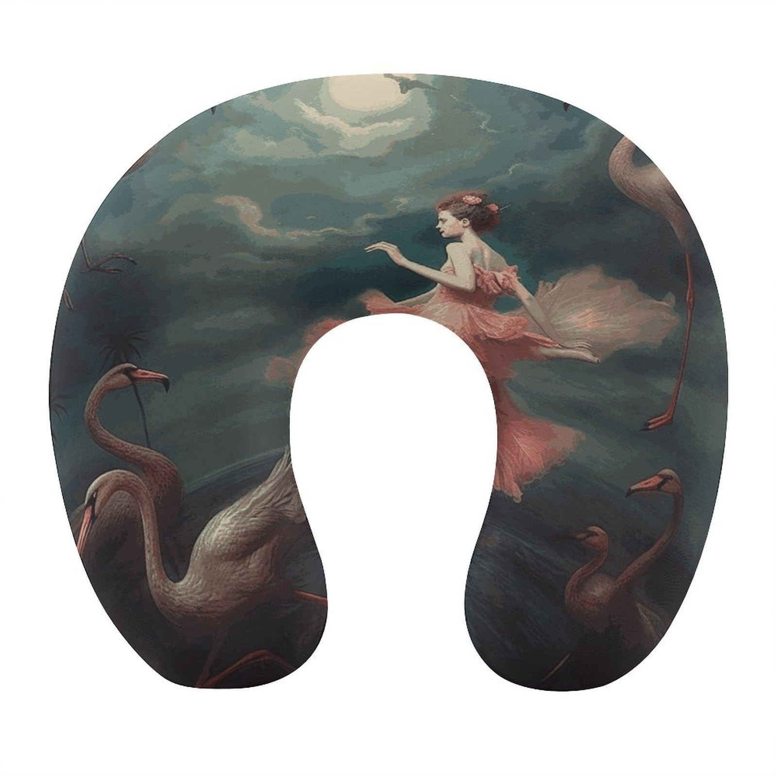 Btcowzrv Style A Night Of Miracles And Magic U Shaped Neck Pillow Travel Pillows