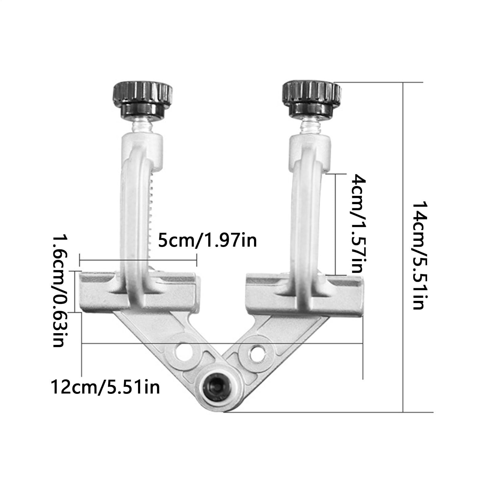 Équerre de Serrage | Étau de Positionnement à Angle Droit,Gabarit Réglable en Aluminium pour Soudure Ébénisterie Menuiserie Cadrage Tubes Métalliques Projets Bois