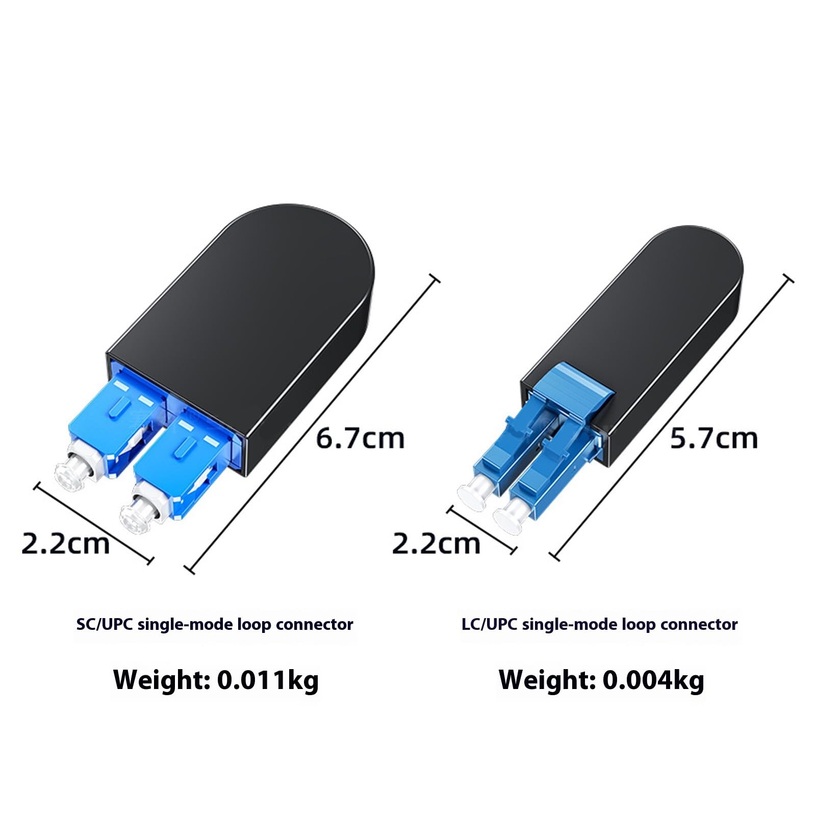 Fiber Loopback Low Loss 9/125 Single Mode Optische Einheit für effiziente Telekommunikationsinfrastruktursysteme