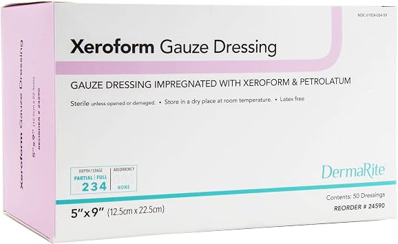 Dermarite Industries Perform Gauze Dressing, 5x9, 50 Count