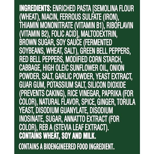 Knorr Pasta Cup Spicy Korean-Style BBQ 8 ct For a Quick and Easy Meal Made with 100% Real Vegetables & No Artificial Flavors or Preservatives, 2.6 oz - Thumbnail 3