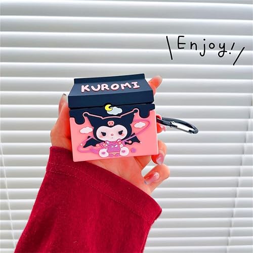 Miniatura 6 de Funda de carga de dibujos animados para Airpod 2 y 1 generación, funda de silicona suave a prueba de golpes, accesorios divertidos para Airpod 21