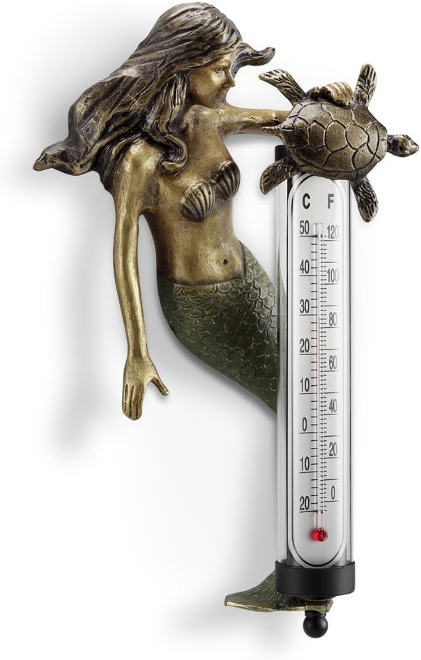 SPI Mermaid Wall Mounted Thermometer