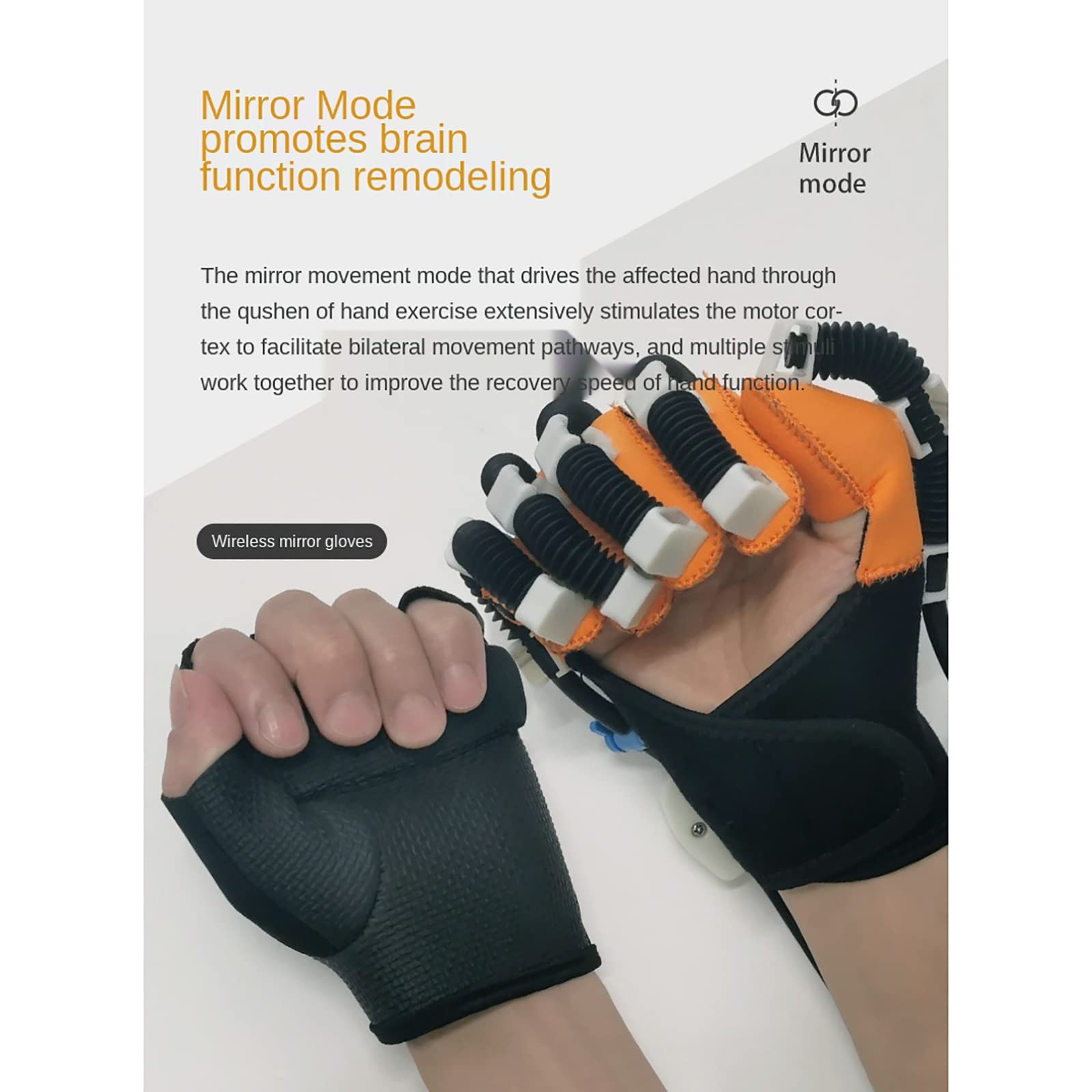 Rękawice rehabilitacyjne dla robotów, funkcja Split-finger, bezprzewodowe dublowanie ortezy rehabilitacyjne Rękawice wspomagające ruch dłoni dla pacjentów z dysfunkcjami rąk Ćwiczenia stawów palców
