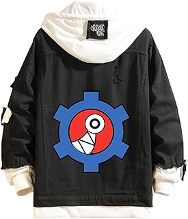 ISaikoy Anime SK8 the Infinity Denim Jacket Reki Long Sleeve Jeans Sweatshirt Sweater Hoodie