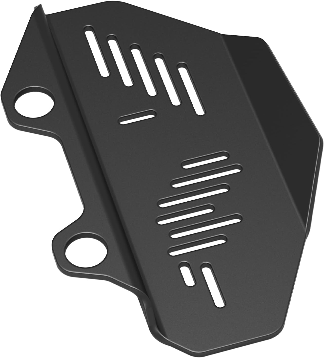 NICECNC Rear Brake Master Cylinder Protector Cover Aluminum CNC Machined Protector Compatible with Kawasaki KLR650 2008-2018, Black