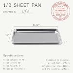 Made In Articles de cuisine - Plaques - Aluminium de qualité commerciale - Bakeware professionnel