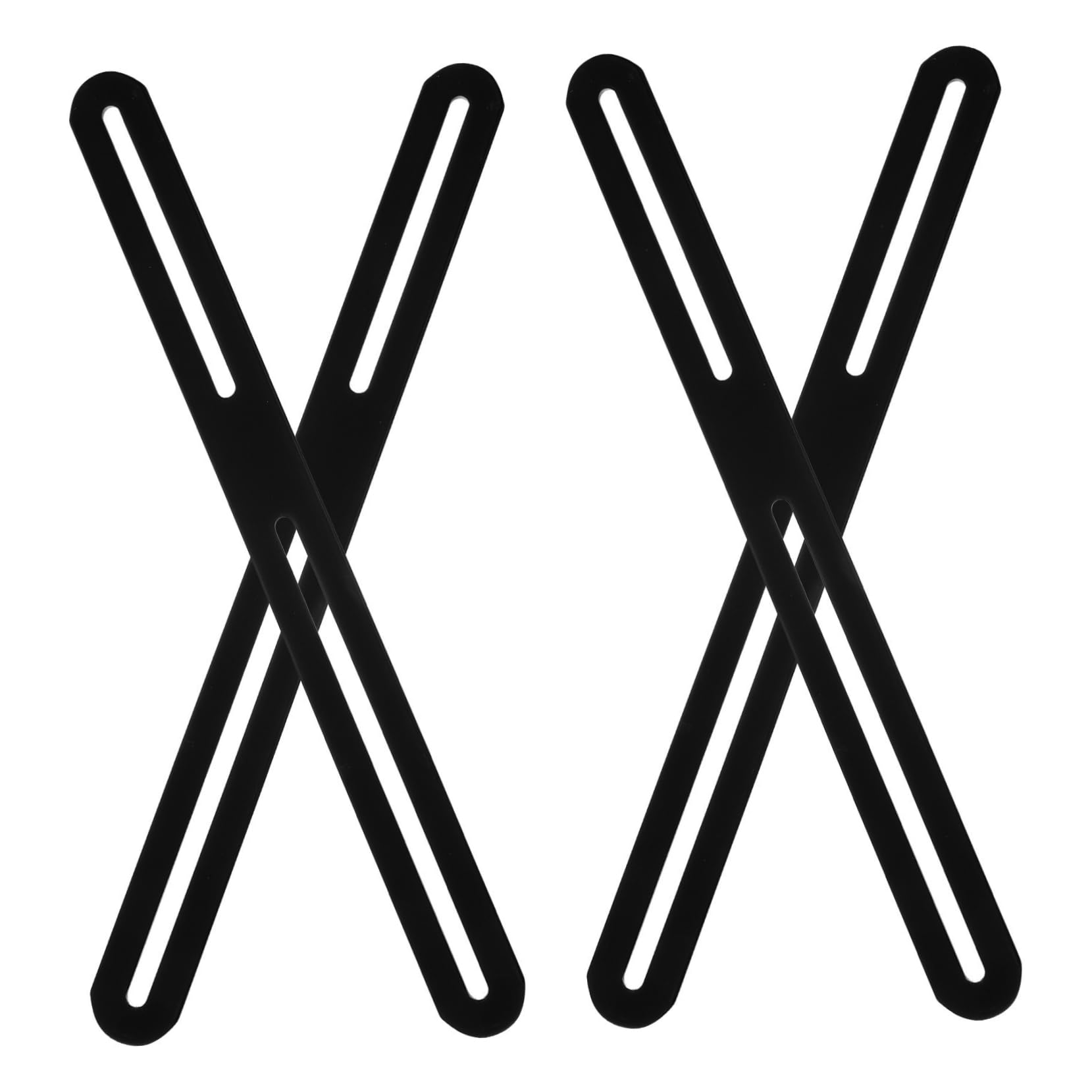 FUNOMOCYA Versatile Furniture Brackets 4pcs Steel Plate u Bracket for Wall Cabinet