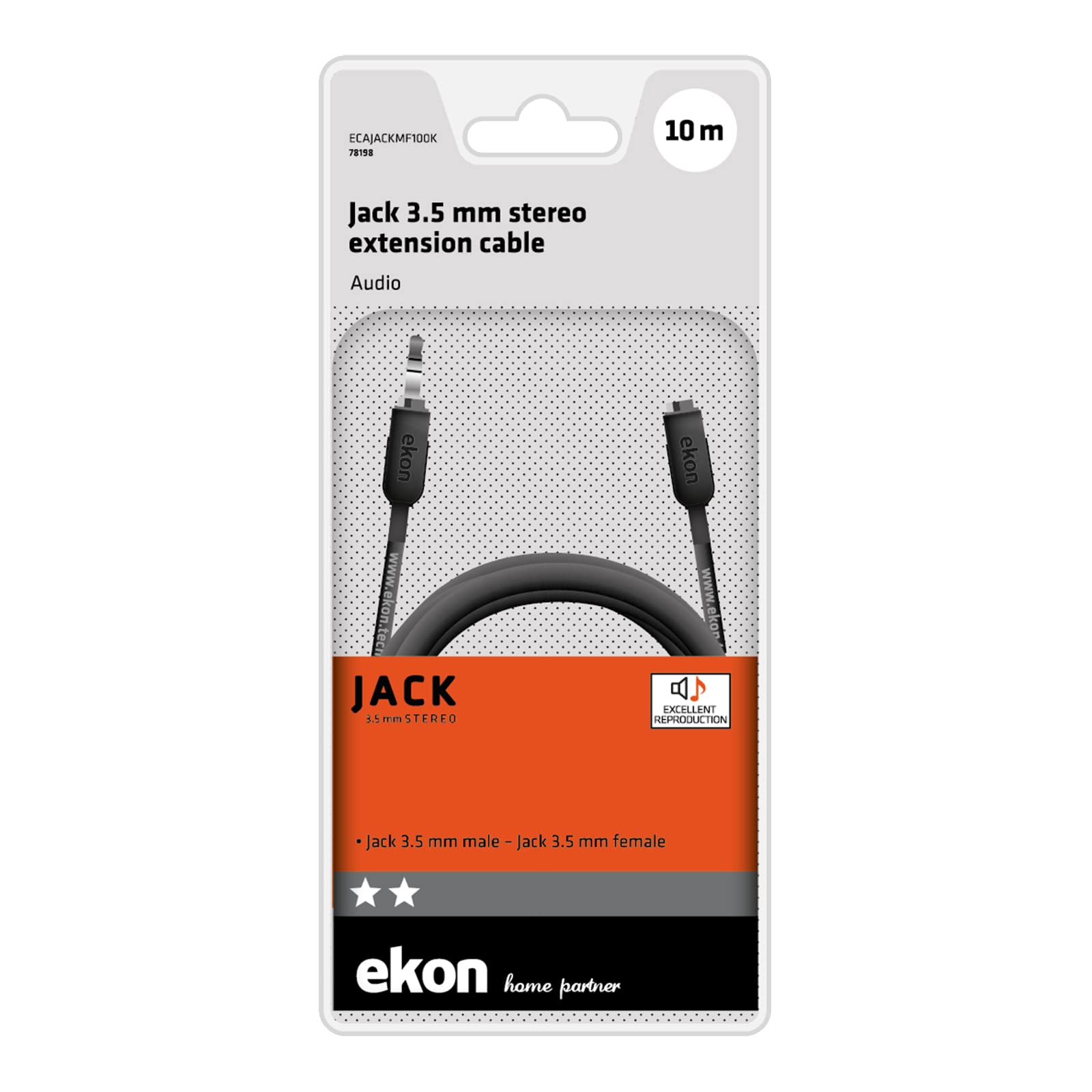 Cavo Stereo Jack 3, 5 Mm A 2 X RCA Maschio 20,0 Mt - Cavi Audio - Cavi Multimedia - Cavi - Foto 8