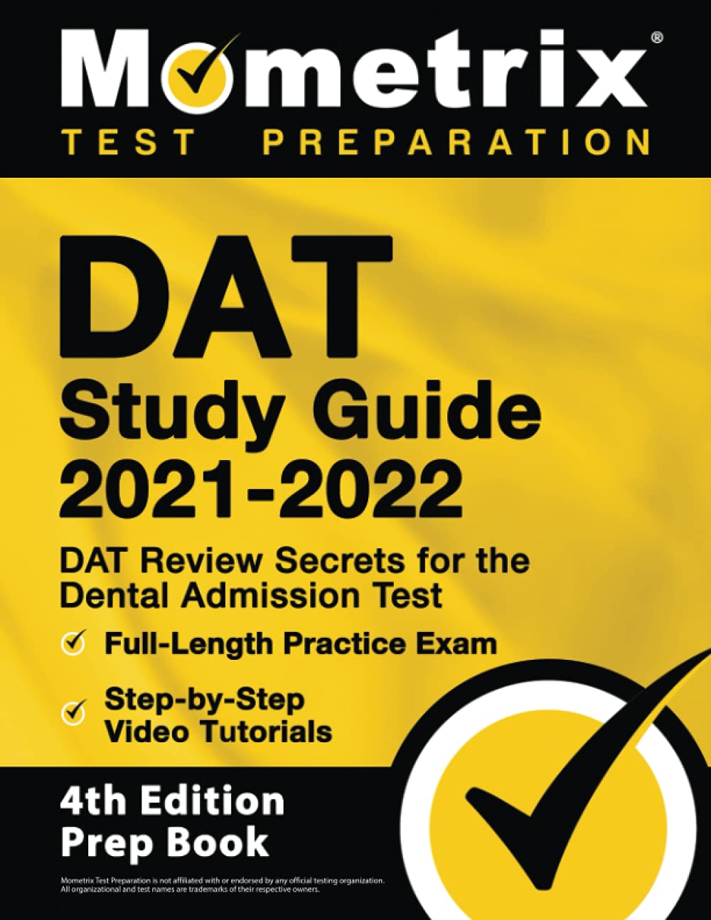 DAT Study Guide 2021-2022 - DAT Review Secrets for: 4th Edition Prep Book