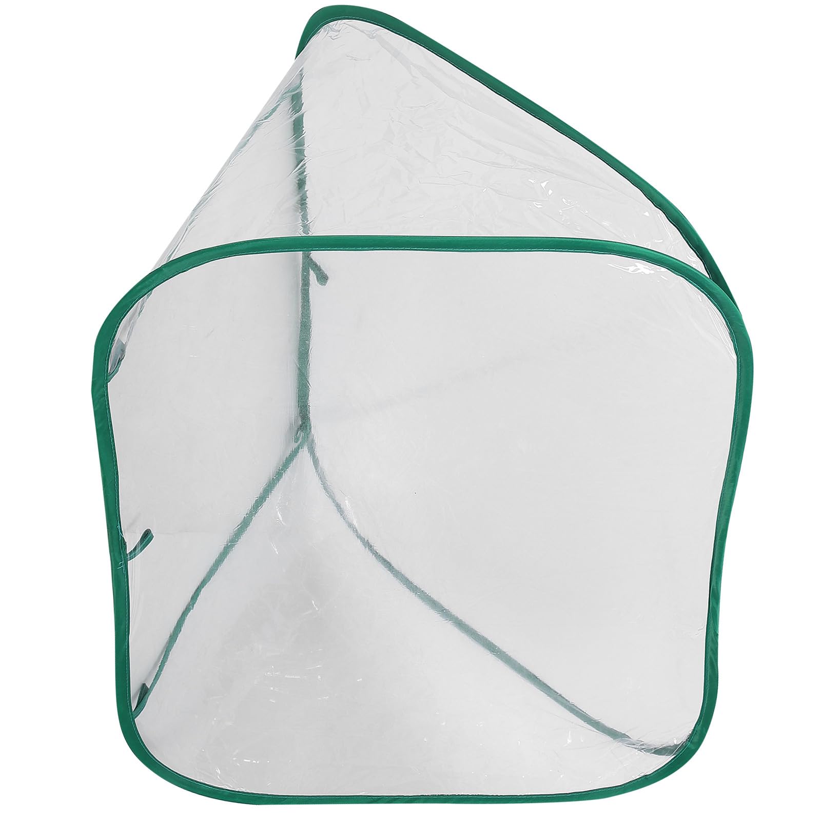 Mini serre pliable en PVC triangulaire portable pour petits jardins